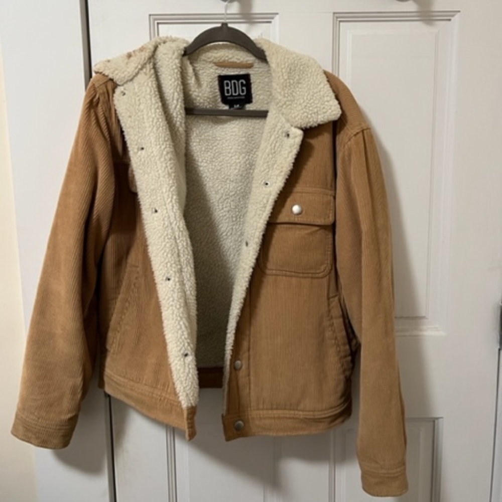 Brown Aviator Urban Outfitters Jacket